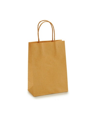 Sacs en Papier Kraft 8x31x15 cm - Sachets Cadeaux, Shopping, Alimentaire
