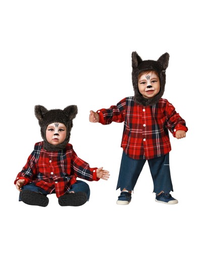 Disfraz de Bebé Lobo Marrón - Suave y Divertido - Disfraz para Bebé
