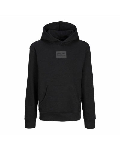 Jack & Jones Jjhakkai Hoodie for Boys Black - Warm and Comfortable

