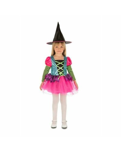 My Other Me Pink Witch Costume for Girls - Halloween/Party Dress-up
