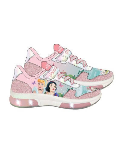 Scarpe Casual con LED Disney Princess Rosa