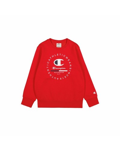 Champion Sweat-shirt Enfant Tomate Col Rond Coton Sport
