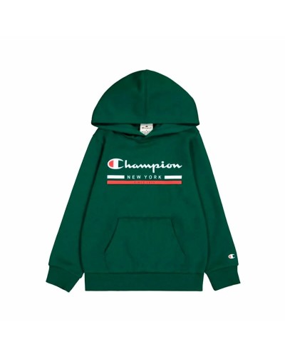 Kinderhoodie Champion Olijf