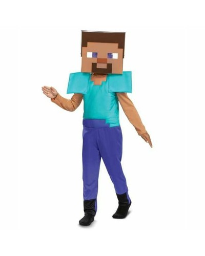 Maskeraddräkt för barn Minecraft Steve 2 Delar