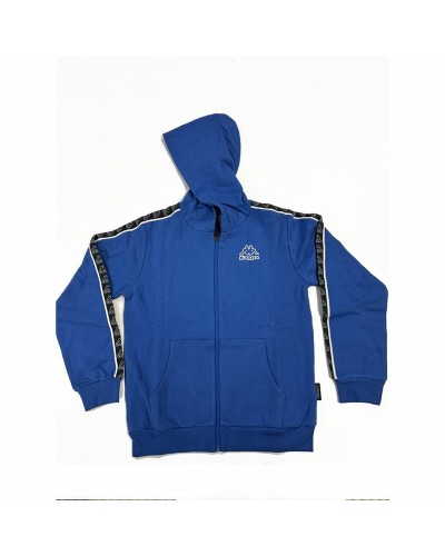 Kappa Sweat Enfant à Capuche Bleu 8031F0036 - Sport & Décontracté
