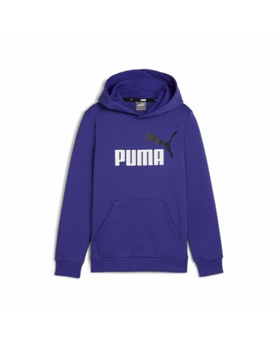 Lasten huppari Puma Essentials+ 2 Col Big Logo Sininen