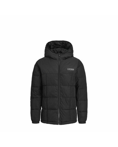 Jack & Jones Jjben Square Jacket Boys Black - Warm & Durable
