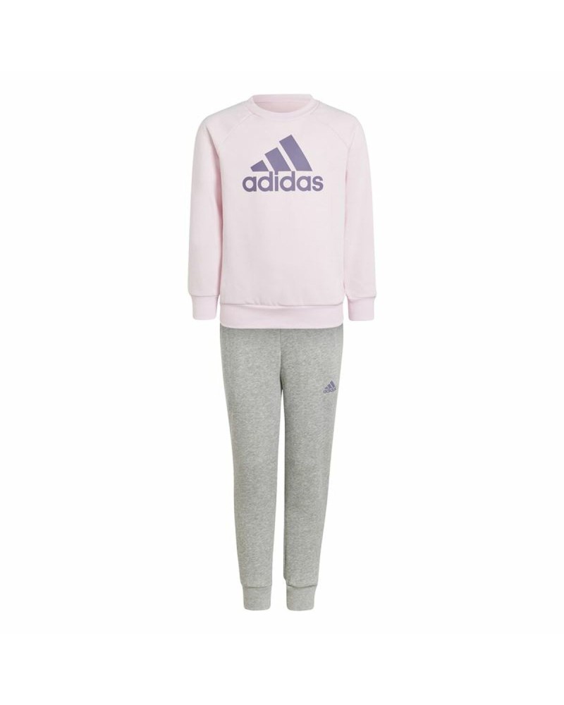 Chándal Infantil Adidas Lk Bos Jog Fleece Rosa