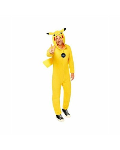 Costume Pikachu Adulti - Pokémon Originale - Travestimento Comodo e Divertente
