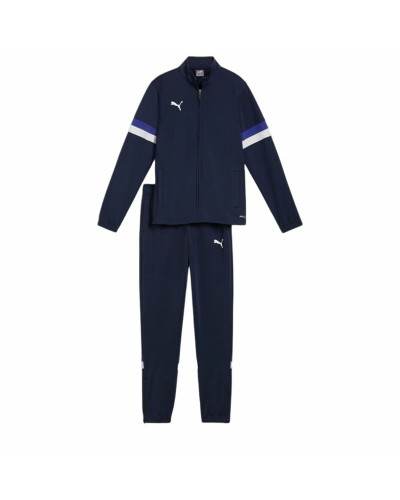 Joggingpak voor kinderen Puma Individualrise Marineblauw