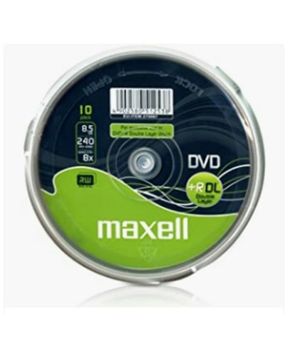 Maxell DVD+R 4X Recordable Disc - Fast Data & Video Writing
