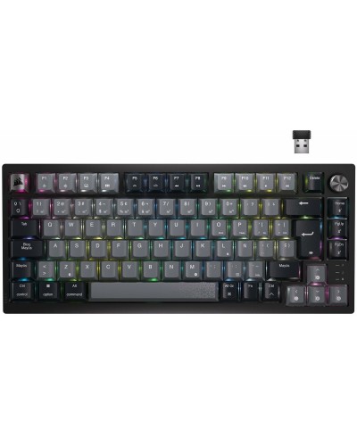 Clavier sans fil Corsair K65 Plus Noir Espagnol Qwerty