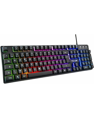 The G-Lab KEYZ Caesium Teclado Gaming Retroiluminado - QWERTY Español
