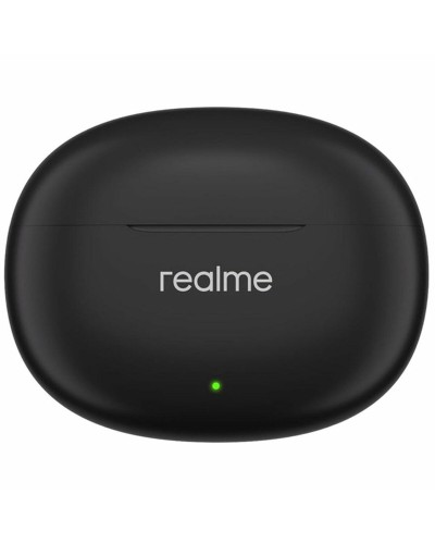Realme T110 Écouteurs Intra-Auriculaires Noirs : Basses Puissantes, Légers & Avec Micro
