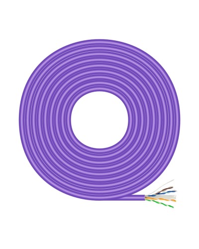 Category 6 Hard UTP RJ45 Cable Aisens A135-0747 Violet 100 m