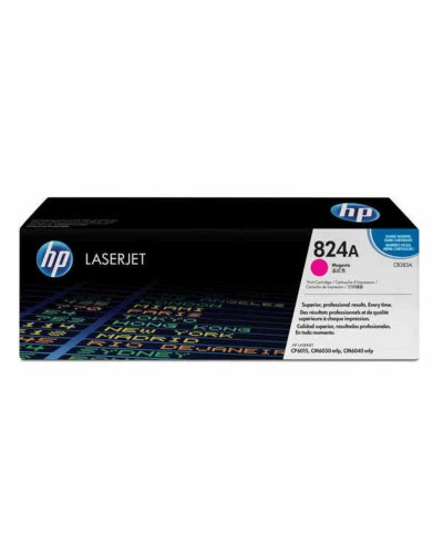 Original Toner HP 824A Magenta Blå/Vit