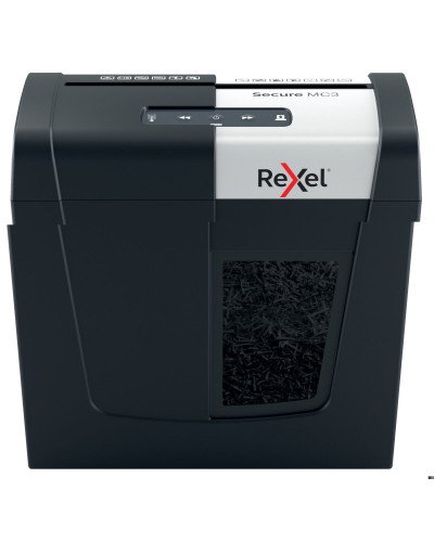 Destructeur de Documents Micro Coupe Rexel Secure MC3 - 10L Silencieux & Sécurisé
