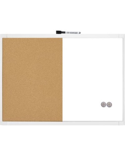 Nobo Pizarra Blanca Magnética - 58.5x43cm - Borrado en Seco - Oficina/Hogar
