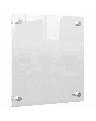 Nobo Pizarra Blanca Magnética 30x30cm - Borrable en Seco - Ideal para Oficina/Hogar
