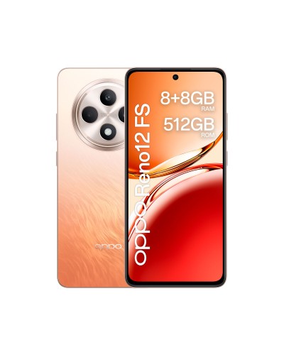 Oppo Reno 12FS: 8GB RAM 512GB Orange, Snapdragon 685, 6.67" - Smartphone
