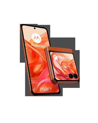 Motorola RAZR 50: Smartphone Plegable 5G, 256GB Naranja 6.9" AMOLED
