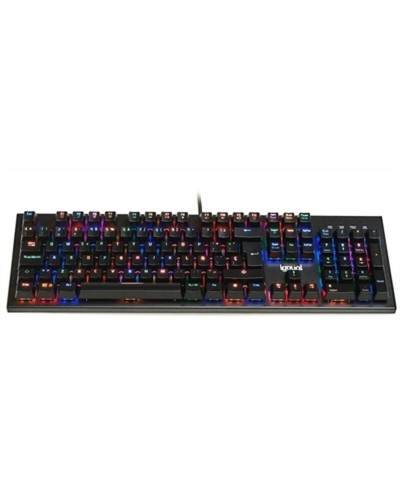Iggual OBSIDIAN: Tastiera Gaming RGB Nera QWERTY Spagnola - Retroilluminata
