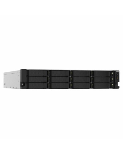 Qnap TS-1232PXU-RP-4G NAS 12 Bay Rackmount, Black Network Storage
