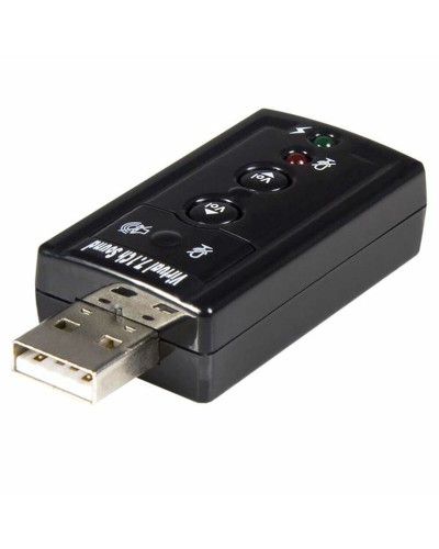StarTech ICUSBAUDIO7 Scheda Audio Esterna USB - Audio Nitido per PC/Laptop

