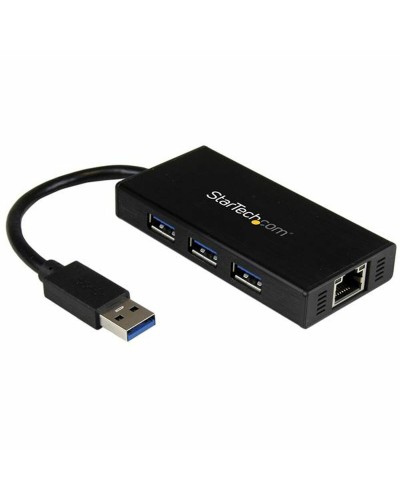 Startech ST3300GU3B: USB 3.0 to Gigabit Ethernet Adapter, Black
