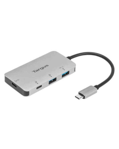 Targus ACH228EU USB 3.0 Hub 4 Port Silber - Portabel und Schnell
