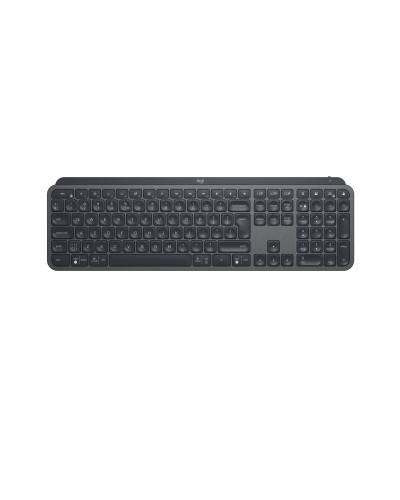 Logitech MX Keys Graphite : Clavier sans fil Qwerty Espagnol - Ergonomique et Silencieux

