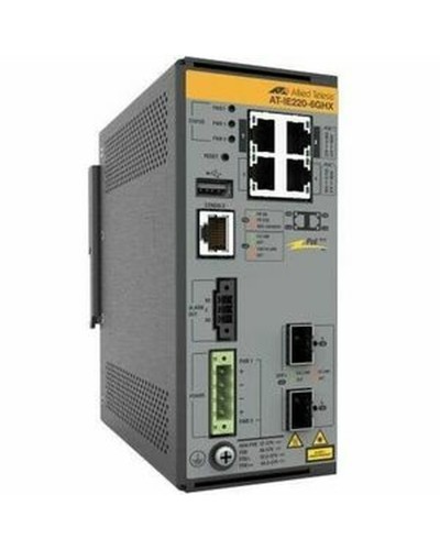Allied Telesis AT-IE220-6GHX-80: 6-Port Gigabit Industrial PoE+ Switch
