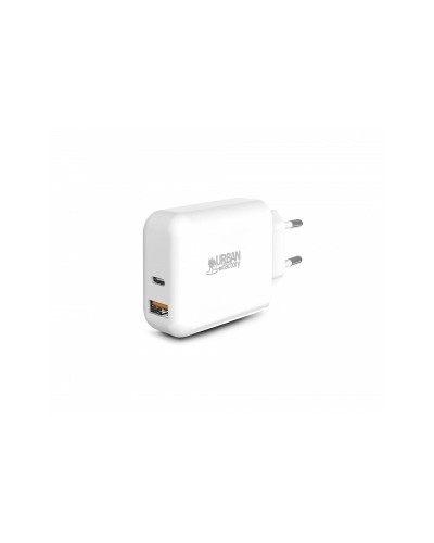Batterie Externe Urban Factory 45W USB-C Charge Rapide - Blanc

