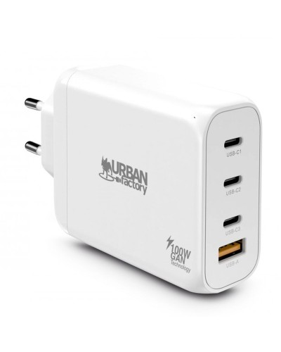 Urban Factory GPS14UF: Caricatore Portatile Bianco - Power Bank Universale
