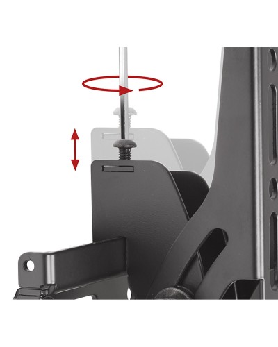 B-Tech BT8431 Supporto TV Parete Inclinabile Orientabile VESA Max 800x600
