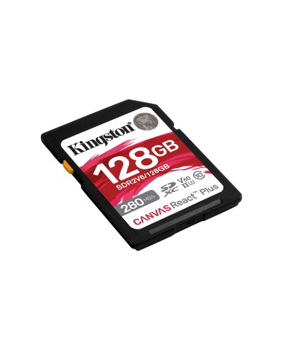 Kingston Canvas Select Plus 128GB SDXC - Velocità UHS-I per Foto e Video
