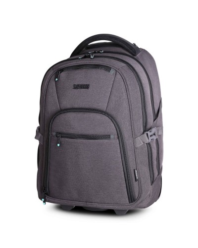 Urban Factory Zaino Porta PC 15.6" Grigio - Antifurto, Impermeabile, Ufficio
