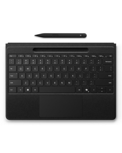 Microsoft Black Spanish Qwerty Keyboard - Slim Ergonomic Y8U-00013
