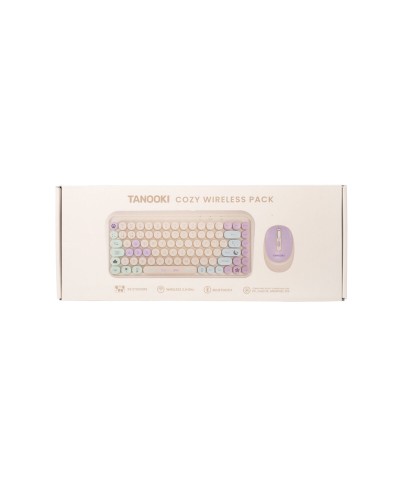 FR-TEC TNK4001 : Clavier et Souris QWERTY - Idéal Gaming et Bureau
