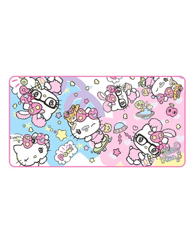 KONIX Alfombrilla de Ratón Gaming Multicolor - Precisión y Estabilidad Óptimas
