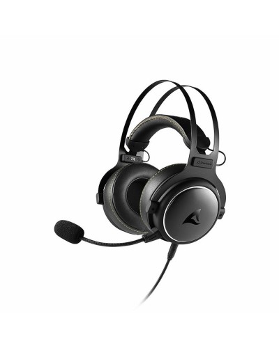 Auriculares con Micrófono Negros de Sharkoon - Gaming y Comunicación
