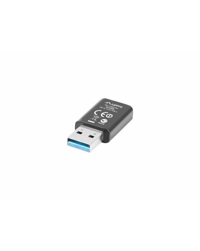 Lanberg NC-1200-WI: USB 3.0 WLAN Adapter Dual Band AC1200 - Schnelle Verbindung
