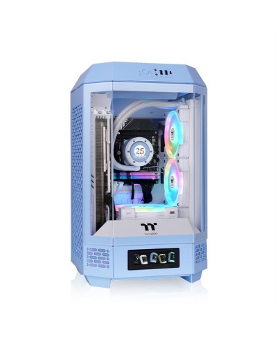 Thermaltake The Tower 250 Case PC ATX Nero - Desktop Gaming
