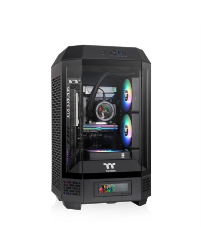Thermaltake The Tower 250 Case ATX Desktop - Black, Micro-ATX, Mini-ITX
