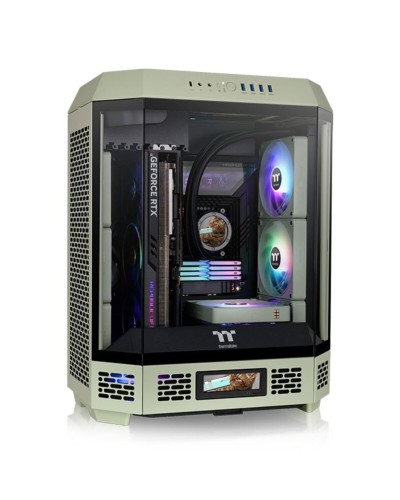 Thermaltake Case ATX Mid-Tower Nero - Ventola 120mm - PC Gaming

