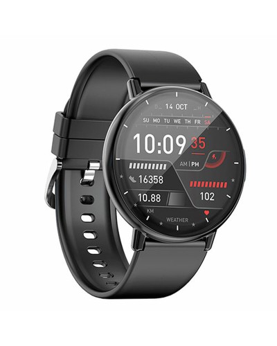 Aiwa SW-A800 Smartwatch Schwarz 1.39" Fitness Tracker Herzfrequenzmesser Wasserdicht
