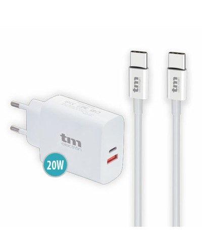 Seinälaturi TM Electron 20 W USB-C (1 osaa)