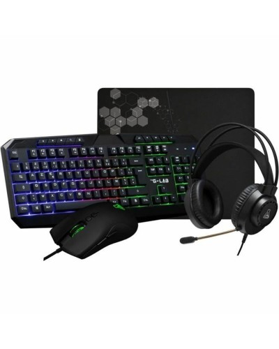 The G-Lab Combo Natrium: Tastiera e Mouse Gaming LED RGB - PC
