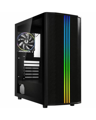 BitFenix Saber Mesh FRGB Negro - Caja PC Gaming ATX Desktop
