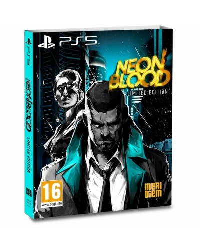 Microids Neon Blood Limited Edition PS5 - Avventura Cyberpunk Esclusiva
